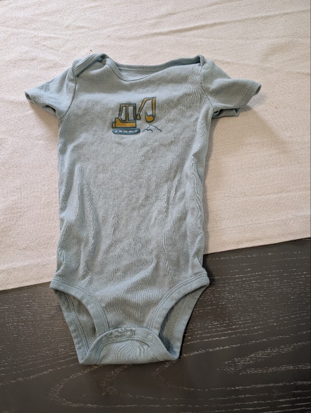 Bulldozer Onesie